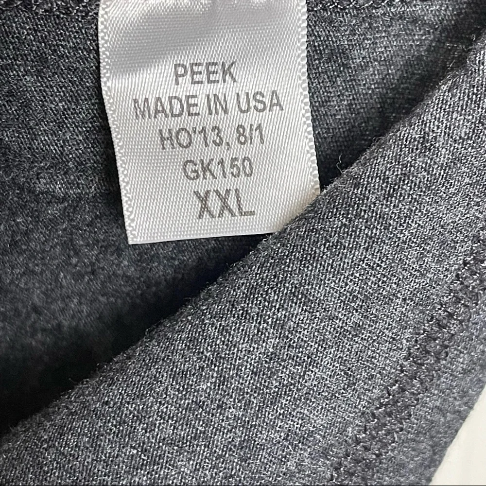 NWT Peek… Gray Jingle All The Way 1/2 Sleeve Kids Top Size XXL (12)